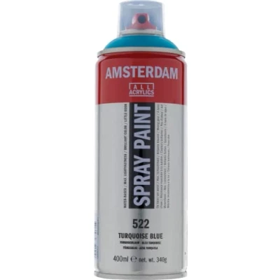 Abbildung von Amsterdam Spray Paint Turquoise Blue 522