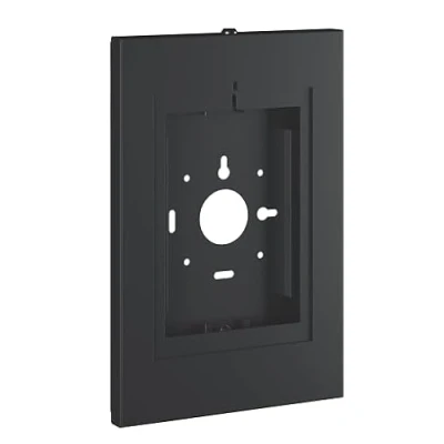 Abbildung von conecto Wandhalterung für Tablet, abschließbarem Stahlgehäuse Tab A 10.1 (2019)/ A7/ S6 Lite 10.4/10.5&quot;/11 sowie IPad 5/6/7/8/9/ Air 9.7&quot;/ 10.5&quot;/10.9&quot;/ 9.7&quot;/10.5&quot;/11, schwarz