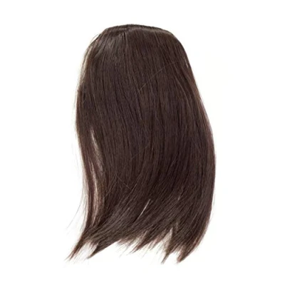 Abbildung von WIG ME UP YZF 1088HT 6 Clip In Pony, Farbton: Braun, Farbcode: 6, 17 cm/ 7 inch, Haarteil, Haarverlängerung, Extension, fringe