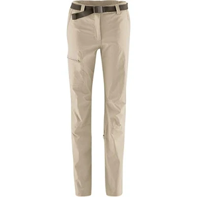 Abbildung von Maier Sports Lulaka, Damen Wanderhose, Wasserabweisende Outdoorhose für Trekking und Hiking, PFC frei, mSTRETCH pro 4 &amp; Dryprotec, Rollup Funktion