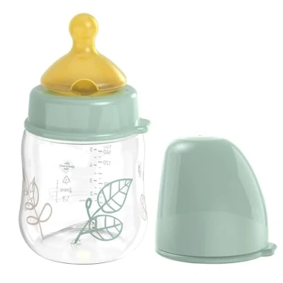 Abbildung von nip Babyflasche Green Cherry Weithals PP inkl. Weithalsflaschensauger Latex, Anti Kolik System