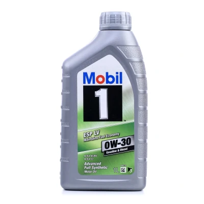 Abbildung von Mobil 1 ESP LV 0W 30 1l Motoröl 154313 JEEP: Compass, Renegade SUV, TOYOTA: Avensis II Kombi, LAND ROVER: Range Rover Evoque Cabrio