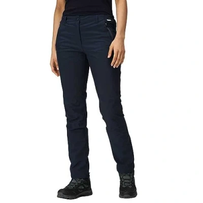 Abbildung von Regatta Dayhike IV wasserdichte. atmungsaktive Damen Wanderhose. Marineblau
