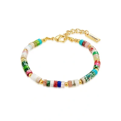 Abbildung von Yokoamii BUNT Armband, Damen, Größe: One Size, Gelbgold