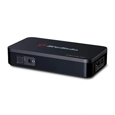 Abbildung von AVerMedia EZRecorder 330, 4K Pass Through und 1080p Aufnahme, HDMI Recorder, PVR, DVR, Switch, Retro Konsole, Zeitplanaufzeichnung, IR Blaster, Bearbeiten ohne PC (ER330)