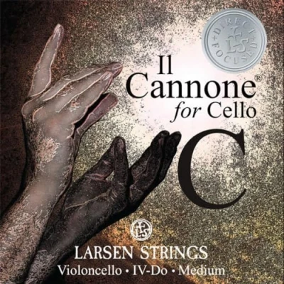 Abbildung von Larsen IL Cannone Cello Saiten C Wolfram Direct &amp; Focused