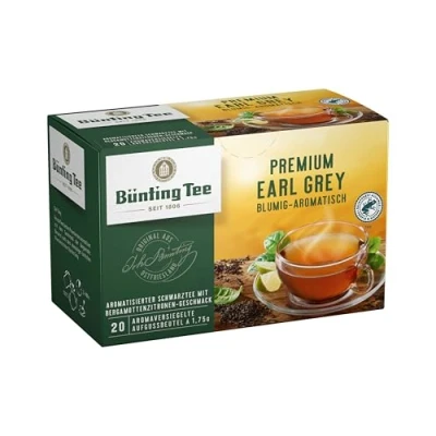 Abbildung von Bünting Tee Earl Grey 20 x 1.75g Beutel, 12er Pack (12x 35 g)