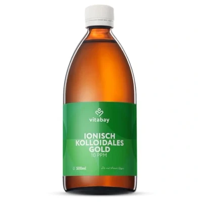 Abbildung von Kolloidales Gold 10 Ppm Reinheitsstufe 99.99 % 500 ml