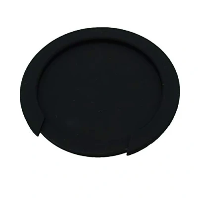 Abbildung von 100mm Akustische Gitarre Schallloch Abdeckung Block Plug Quietschen Halt Gummi (schwarz)