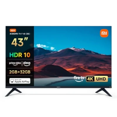 Abbildung von XIAOMI TV F 43 2026, Pollici (109 cm), 4K UHD, Smart TV, Fire HDR10, MEMC, Controllo vocale Con Alexa, 2GB+32GB, Compatibile Apple AirPlay, TV+