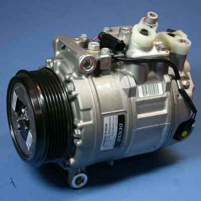 Abbildung von DENSO DCP17043 Kompressor 7SEU17C PAG 46 R 134a MERCEDES BENZ: C Klasse Limousine, T modell, S Limousine