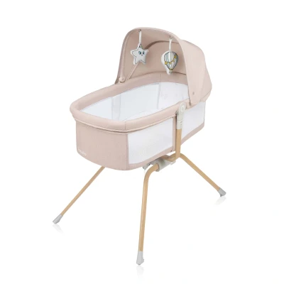 Abbildung von lionelo Baby Reisebett MALIN EVO, 0 bis 9 kg Matratze nur 7
