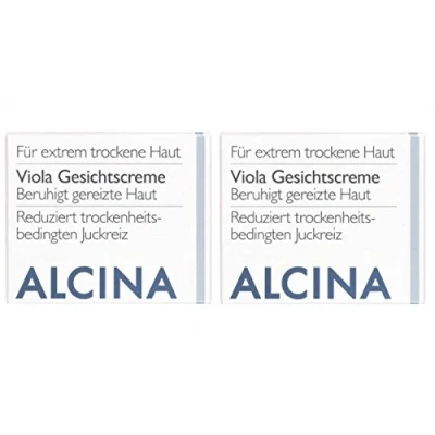 Abbildung von 2er T Viola Gesichtscreme Pflegende Kosmetik Alcina Beruhigt gereizte Haut je 100 ml = 200