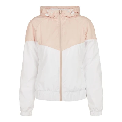 Abbildung von Urban Classics Arrow Windbreaker, Damen, Größe: Small, Lightpink/white