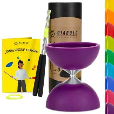 Abbildung von Diabolo Freizeitsport Spiel, Set Basic (lila)