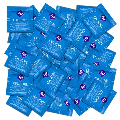 Abbildung von «Glide» Veganes Gleitgel in 100 Sachets à 4 ml wasserbasis (0.4 l) 400