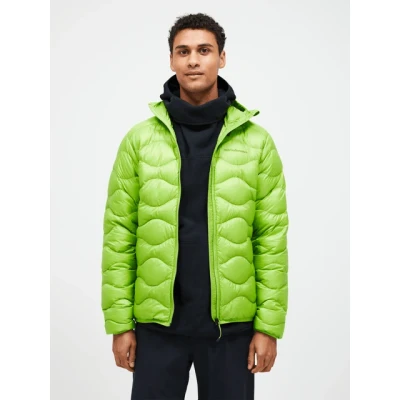 Abbildung von Peak Performance Helium HOOD Jacket Daunenjacke, Herren, Größe: Large, Stand out green