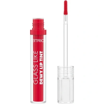 Abbildung von Catrice Glass Like Dewy Lip Tint, Lipgloss, Nr. 050, Rot, Färbeeffekt, glänzend, vegan, ohne Parabene, Mikroplastikpartikel, Nanopartikel frei, 1er Pack (3ml)