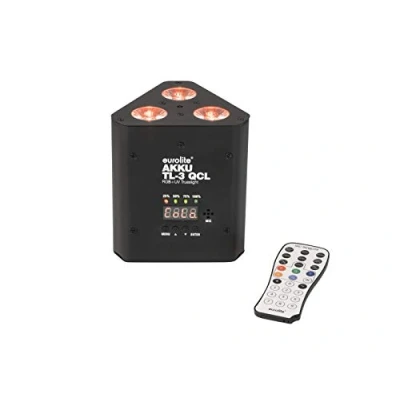Abbildung von EUROLITE Akku TL 3 QCL RGB+UV Trusslight mit LEDs und IR Fernbedienung