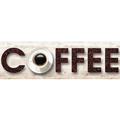 Abbildung von andiamo Teppich Läufer Kitchen mit ruschhemmender Rückseite Küchenteppich PVC Küchenläufer Flur Teppichläufer 50 x 150 cm Kaffee