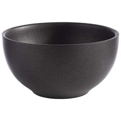 Abbildung von APS Schale LEVANTE Ø 12 cm, H: 6,5 cm Edelstahl, Farbe: grey black 0,32 Liter doppelwandig