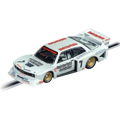 Abbildung von Carrera® Rennbahn Auto Carrera 20032037 DIGITAL 132 BMW 320 Turbo Flachbau &quot;Team Schnitzer