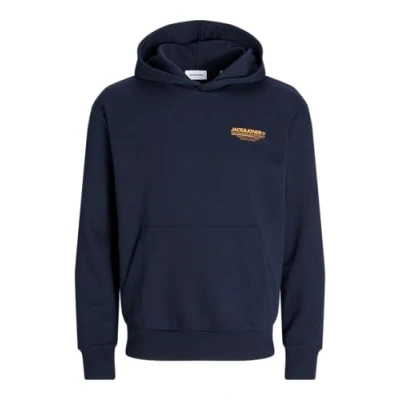 Abbildung von Jack &amp; Jones Jjolive HOOD Sweatshirt, Herren, Größe: 3XL, Navy