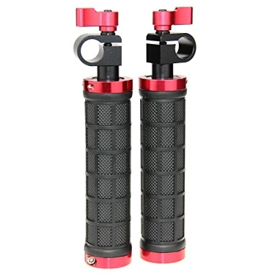 Abbildung von CAMVATE DSLR Griffe EIN Rod Clamp Für 15 mm Rig Rail Support Kamera Stativ(2 stück)