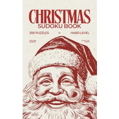 Abbildung von Sudoku Christmas Edition 200 Hard Books for Adults Large Print: The Perfect Stocking Stuffer Seniors