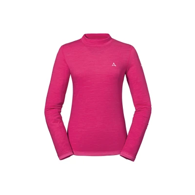 Abbildung von Schöffel Turtle NECK Langarmshirt, Damen, Größe: 40, Pink