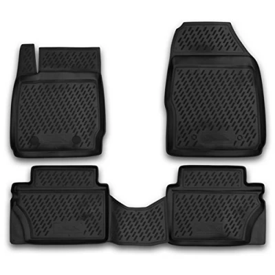 Abbildung von AD Tuning FM13009 Passform Gummifußmatten (5 teilig), schwarz