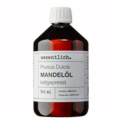 Abbildung von wesentlich. Körperöl Mandelöl kaltgepresst 500ml