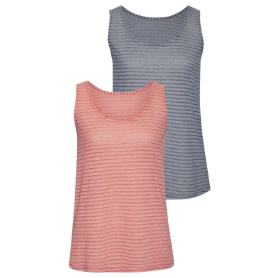Abbildung von Vivance Top, Damen, Größe: 32/34, Apricot, navy