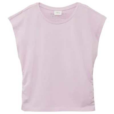 Abbildung von s.Oliver Tshirt print für Kinder, Größe: 170/176, Lavendel