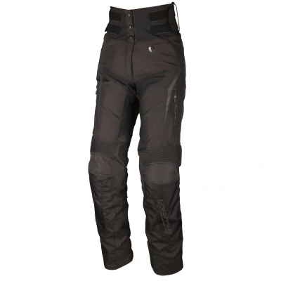Abbildung von Modeka Motorradhose Elaya Textilhose Damen schwarz