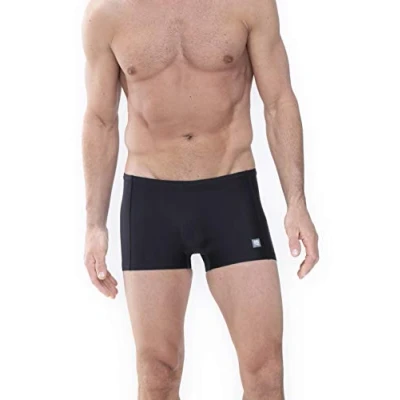 Abbildung von mey English Harbour Badehose Pants, Herren, Größe: 48, Schwarz