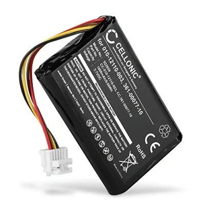 Abbildung von CELLONIC® GPS Ersatz Akku 010 12110 003 361 00077 10 616 00 Ersatzakku für Garmin Zumo 595LM 590LM Navigationsgerät 1800mAh Navi Batterie