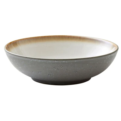 Abbildung von Bitz Tiefes Teller Gastro Grau/Creme ø 24 cm