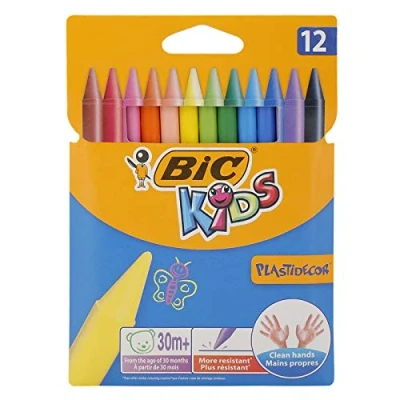 Abbildung von BIC® Wachsmalstifte 12St.