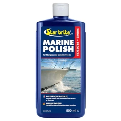 Abbildung von STAR BRITE Marine Polish Ein Schritt Formel Entfernt Leichte bis Mittlere Kreide und Oxidation Hinterlässt eine Langlebige, Schützende Beschichtung die vor dem Ausbleichen Schützt