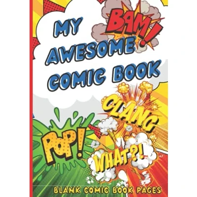 Abbildung von My Awesome comic Book: Blank book panels and templates for drawing sketching comics cartoons