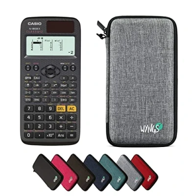 Abbildung von CALCUSO Sparpaket Hellgrau mit Taschenrechner Casio FX 85DE X ClassWiz