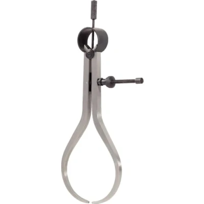 Abbildung von KS Tools 300.0425 Präzisions Feder Greifzirkel Außentaster, 180mm