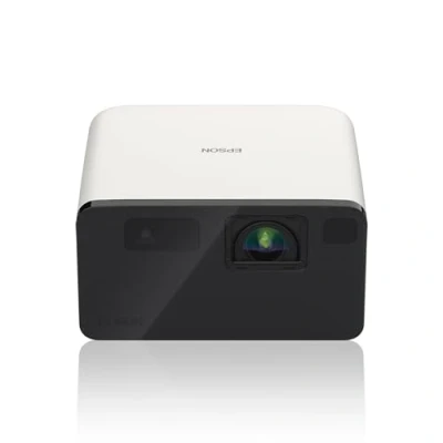 Abbildung von Epson EF 21W Mini Laserprojektor, 1.000 Lumen, bis zu 150 Zoll Projektionsfläche