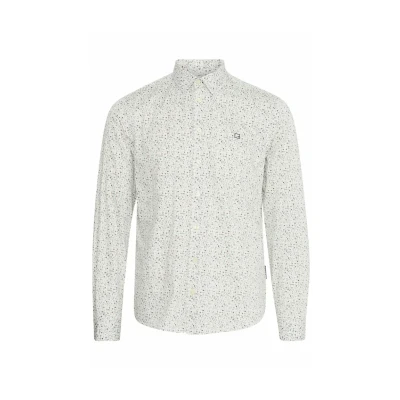 Abbildung von Casual Friday Anton Floral AOP Hemd, Herren, Größe: Large, Ecru