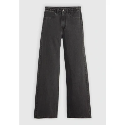 Abbildung von Levi&#039;s Ribcage Wide Leg Braided Jeans Damen Schwarz /