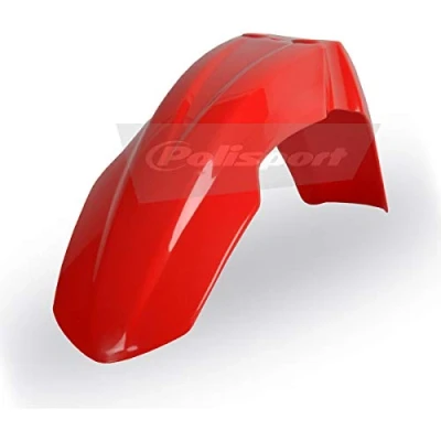 Abbildung von Polisport Honda CR 125R,CR 250R Modelles 2004 07 CRF250R 09 CRF450R 08 Vorderradkotflügel Rot