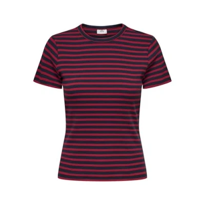 Abbildung von JdY Damen Jdysolar S/S O Neck Top JRS Noos, Total Eclipse, S