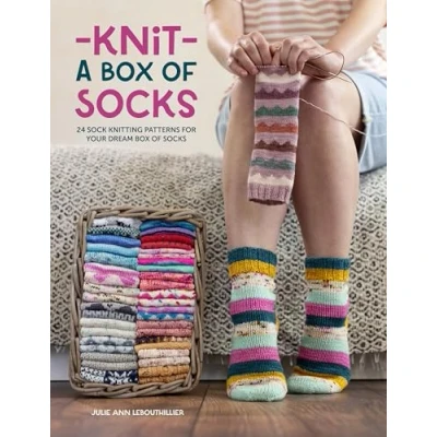 Abbildung von Knit a box of Socks: 24 sock knitting patterns for your dream socks