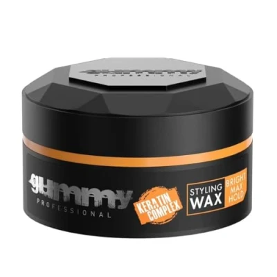 Abbildung von Gummy Bright Max Hold Hair Styling Wax Haarwachs Hell Halten Wachs Glänzender Effekt 150ml (1 Stück)